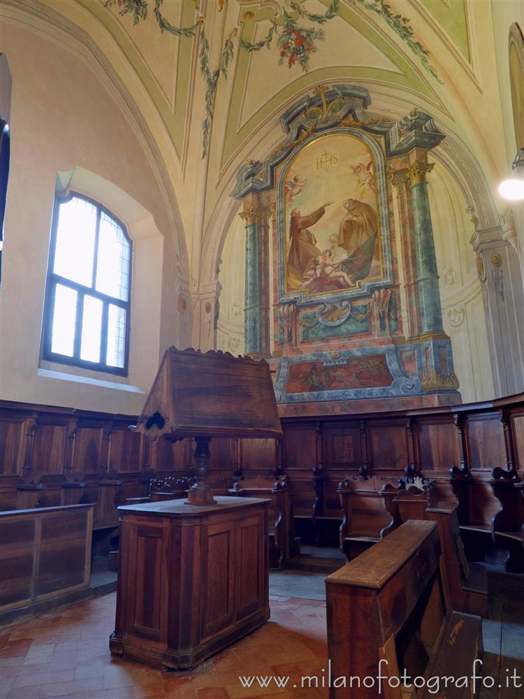 Caravaggio (Bergamo, Italy) - Choir of the Church of San Bernardino